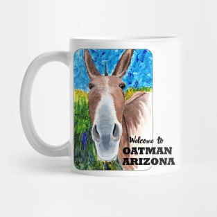 Welcome to Oatman, Arizona Mug